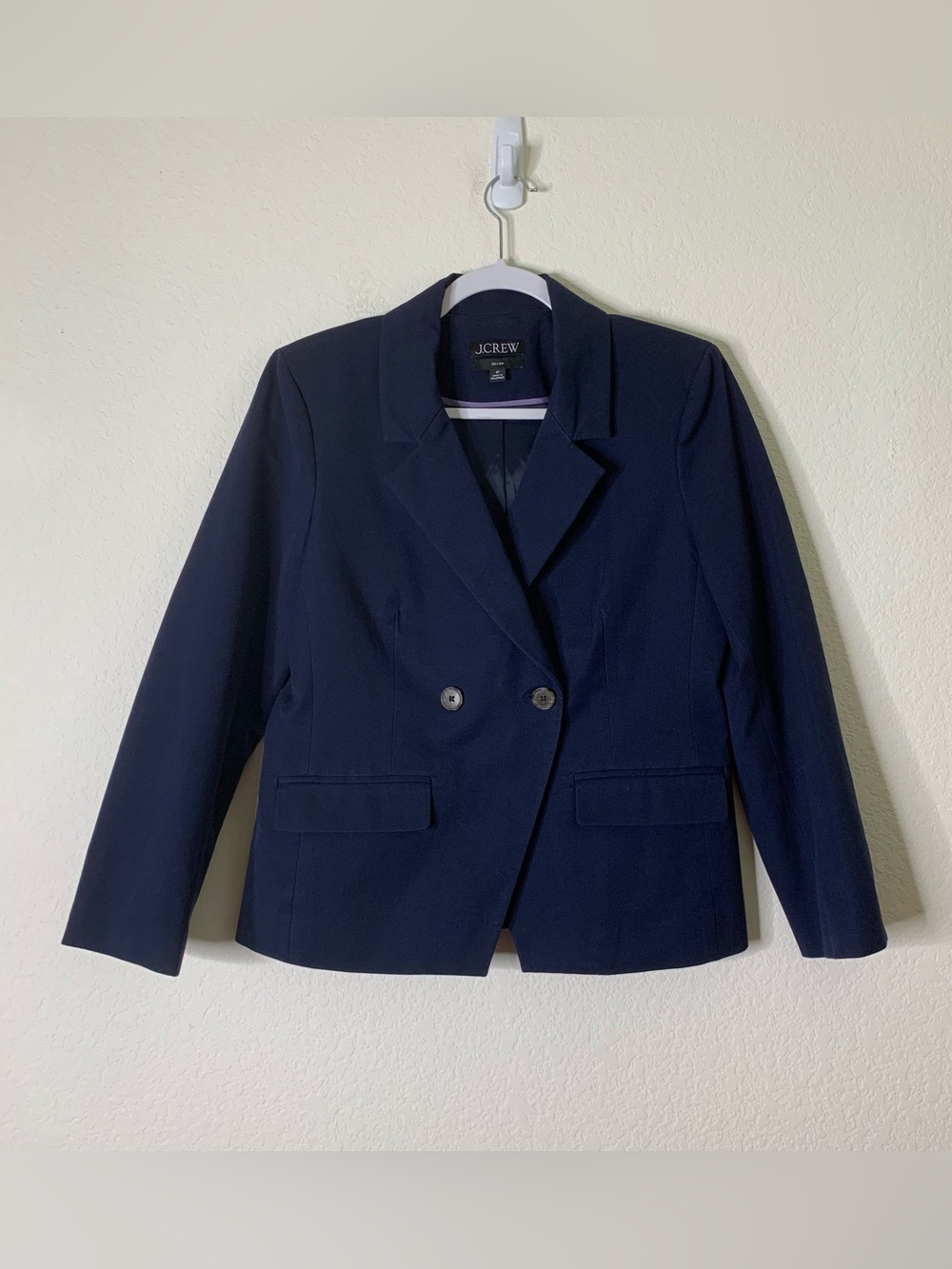 J.crew navy petite Devon blazer 8P
